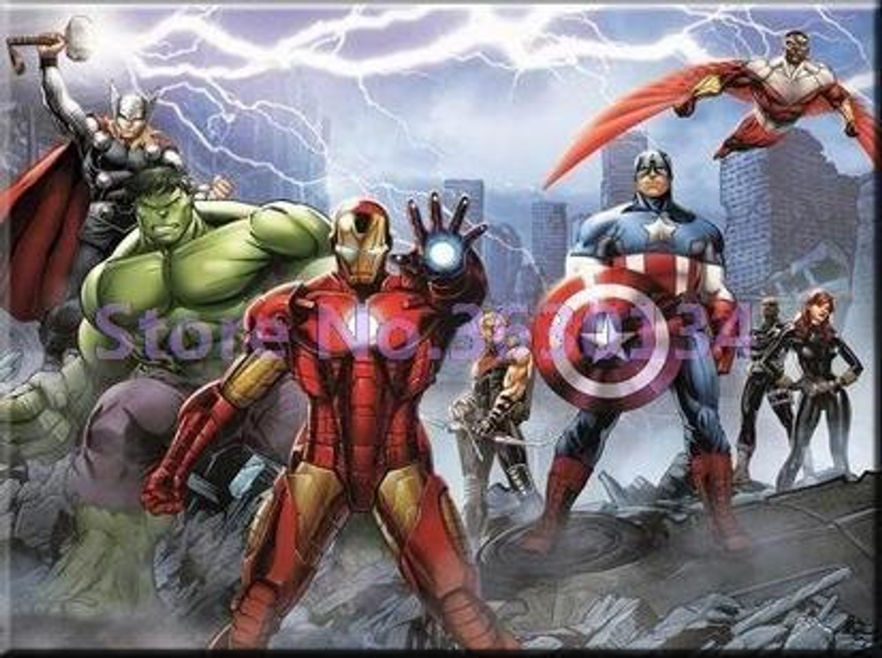 5D Diamond Painting Marvel Avenger Heroes Kit